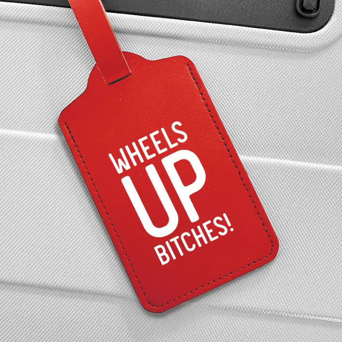 Wheels Up Luggage Tag