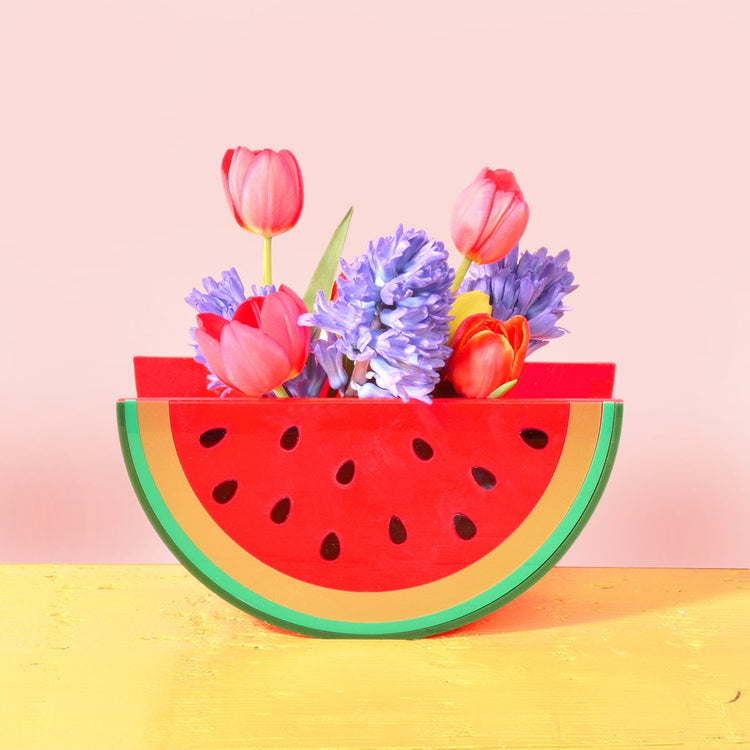 Acrylic Watermelon Vase