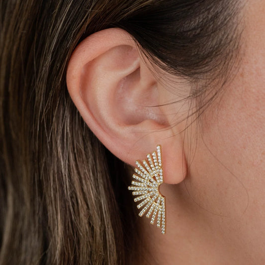 JaxKelly Celestial Sunburst Earrings