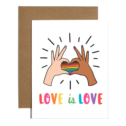 Love is Love Pride Card