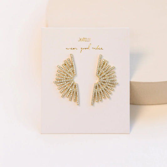 JaxKelly Celestial Sunburst Earrings