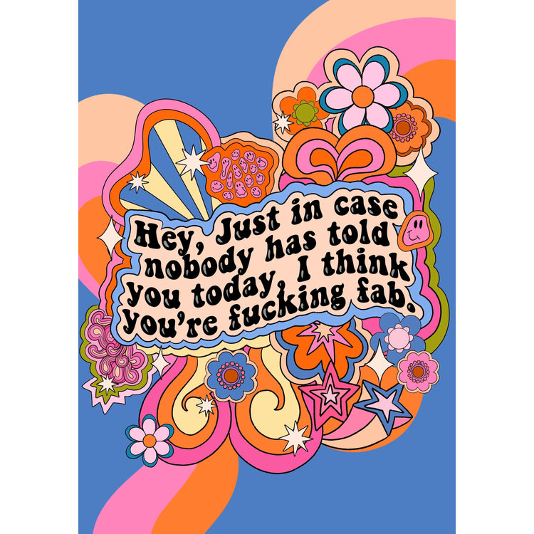 I Think You're Fab Card