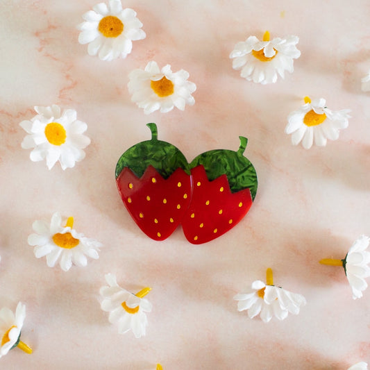 Strawberries Barrette