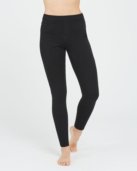 Spanx Ankle Jean-ish Leggings (black)