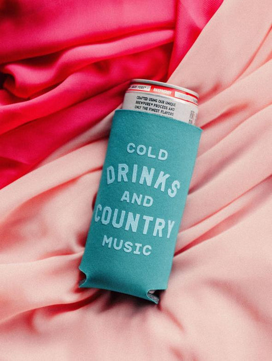 Charlie South Cold Drinks + Country Music Koozie (PREORDER)