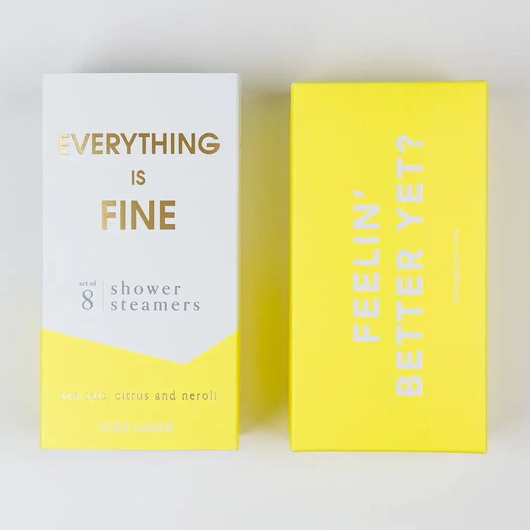 Everything Is Fine Shower Steamers