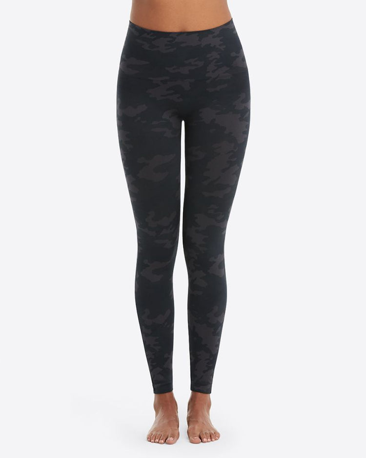 Spanx Look at Me Know Leggings in Black Camo