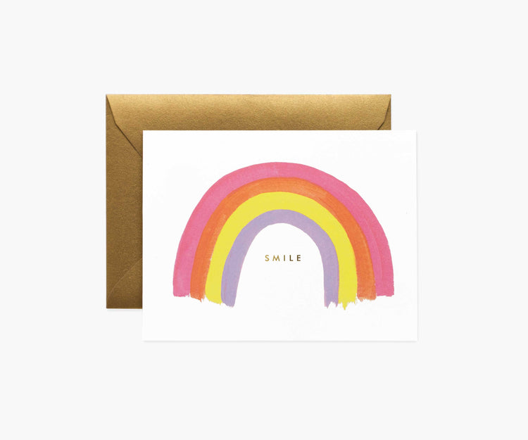 Rifle Paper Co. Smile Rainbow Card