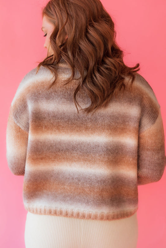 Z Supply Luella Marled Sweater in Light Taupe