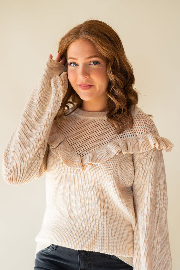 Molly Bracken Ruffle Sweater