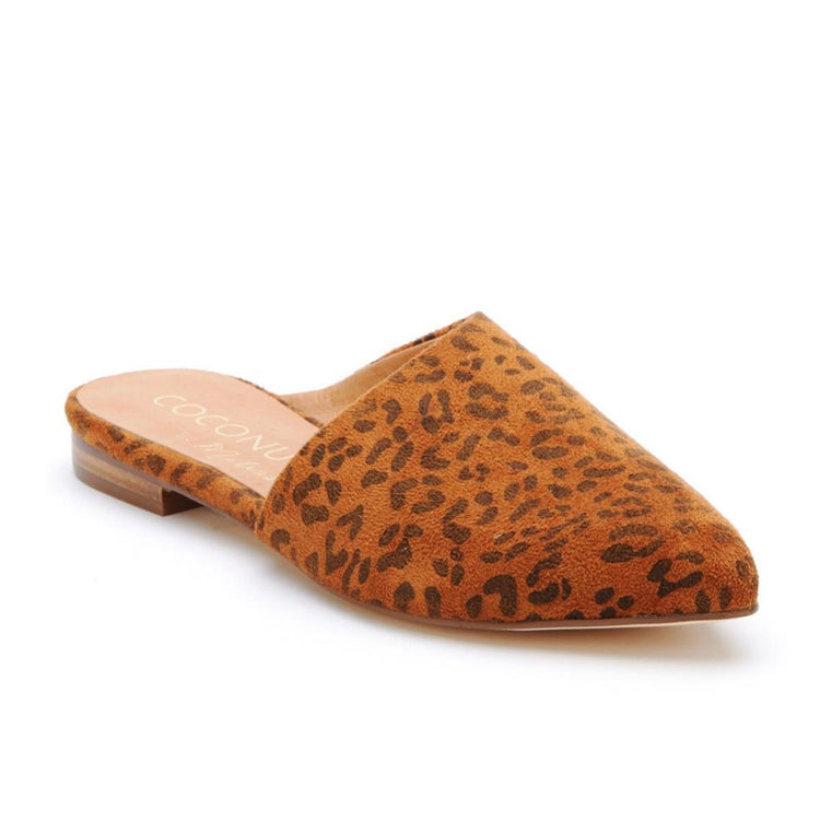 Matisse Xander Tan Leopard Slide