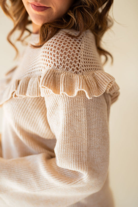 Molly Bracken Ruffle Sweater