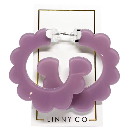 Margo Hoops - Lilac (Reversible White)