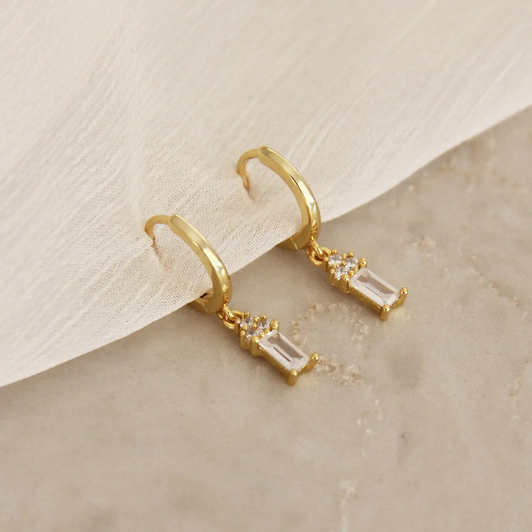 Maive Gold Victoria Hoops
